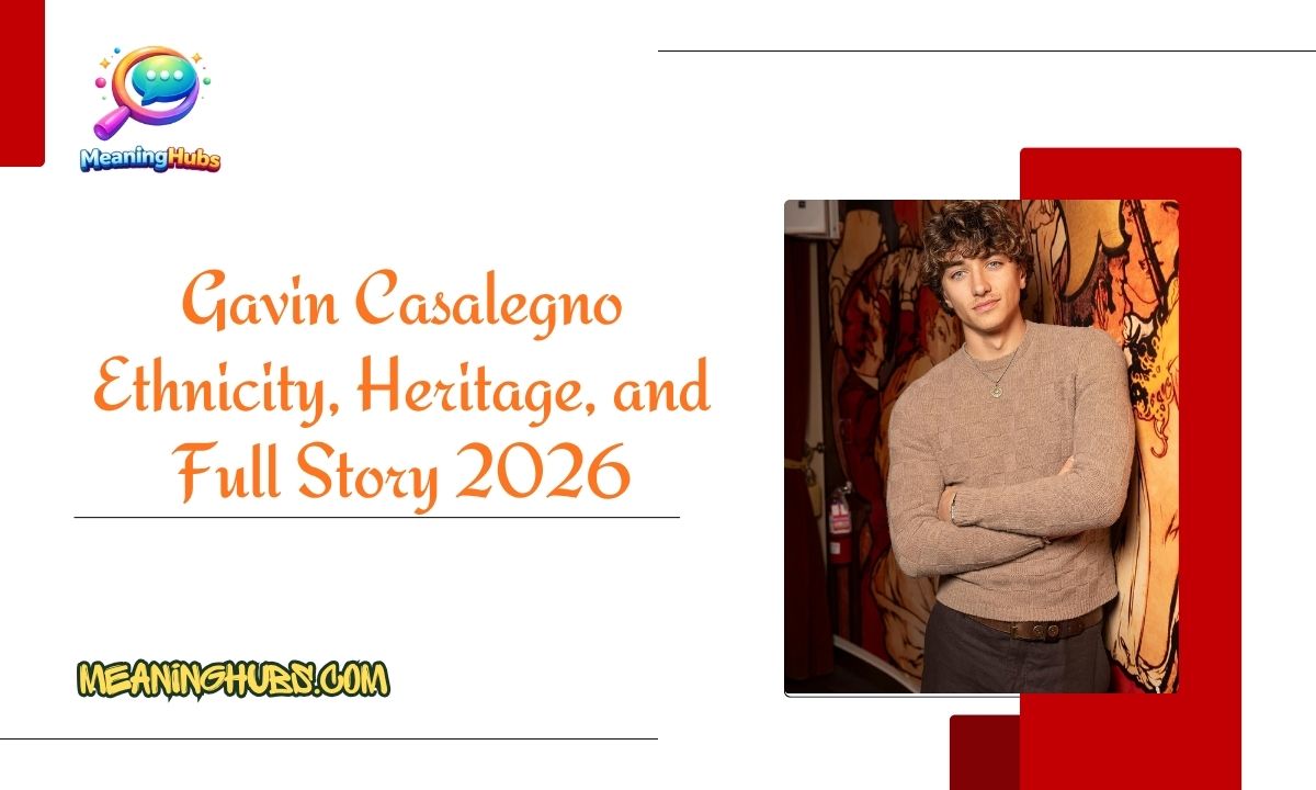 Gavin Casalegno Ethnicity, Heritage, and Full Story 2026