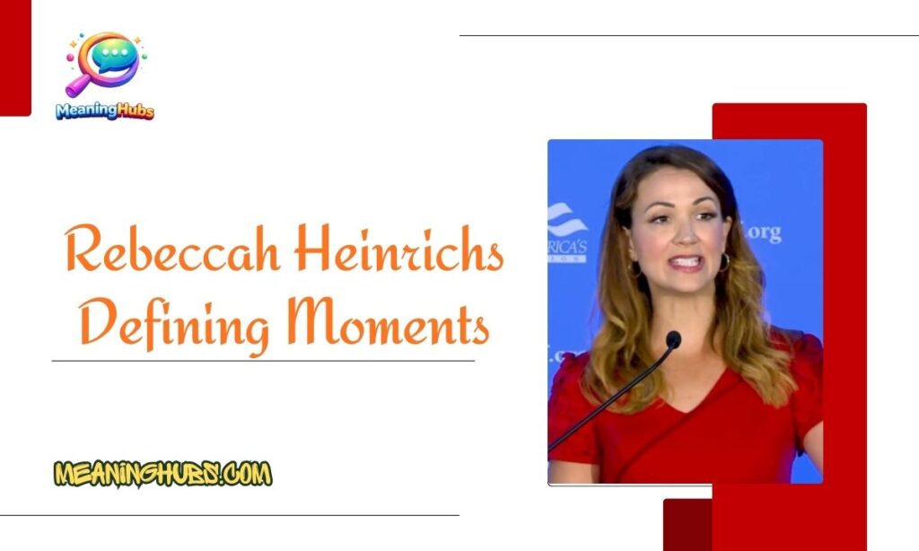 Rebeccah Heinrichs Defining Moments