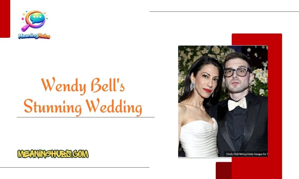 Wendy Bell's Stunning Wedding